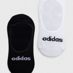 adidas șosete 2-pack culoarea alb HT3448