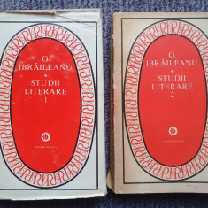 Garabet Ibraileanu - Studii literare vol. I-II, 1979, 944 pag, stare f buna.