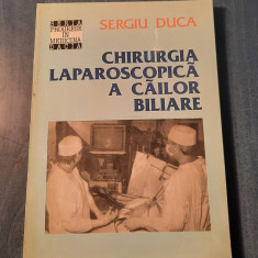 Chirurgia laparoscopica a cailor biliare Sergiu Duca