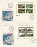 RO - FDC COLABORAREA CULTURAL-ECONOMICA INTEREUROPEANA ( LP 1053 ) 1982 ( 2 DIN 2 )