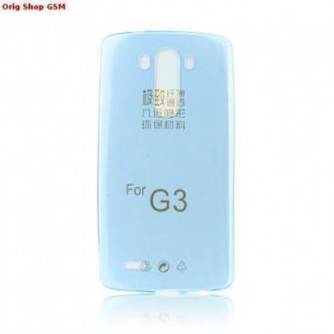 HUSA SILICON ULTRA SLIM LG G3 D855 ALBASTRU