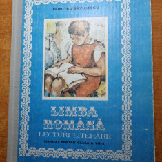 manual de limba romana - pentru clasa a 8-a - din anul 1985