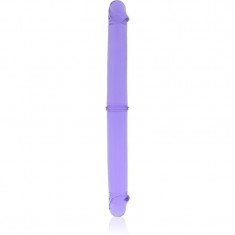 Seven Creations Twinzer Double Dong dildo dublu purple 30 cm