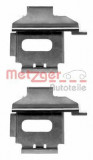 Set accesorii, placute frana MERCEDES SPRINTER 3-t platou / sasiu (903) (1995 - 2006) METZGER 109-1283