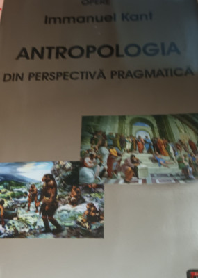 ANTROPOLOGIA DIN PERSPECTIVA PRAGMATICA foto