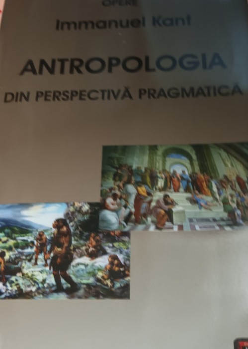 ANTROPOLOGIA DIN PERSPECTIVA PRAGMATICA