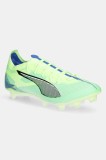 Puma ghete de fotbal korki Ultra 5 Match culoarea verde, 107687