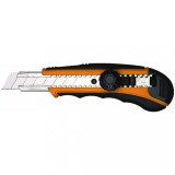 Cutter profesional 18 mm cu sina metalica si maner ergonomic Gadget
