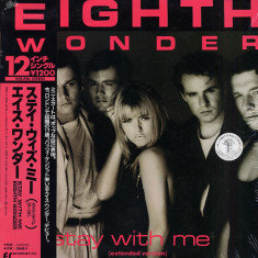 Vinil "Japan Press" Eighth Wonder – Stay With Me (Extended) 12", 45 RPM (EX)