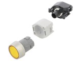 Comutator acţionat prin apăsare 22mm