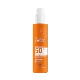 Av&egrave;ne Spray Protecție Solară SPF50 200ml pentru Față și Corp