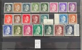 Germania Al Treilea Reich Seria Uzuală Hitler Lot 22 Mărci MNH -A1000