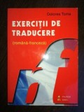 Exercitii de traducere romana franceza Dolores Toma 1998 191 pagini