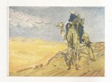 FA101 -Carte Postala- GERMANIA - Max Slevogt, Sandsturm in der Libyscgen Wuste - Dresden Gallery, necirculata