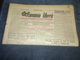 ZIARUL ROMANIA LIBERA 16 SEPTEMBRIE 1949