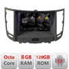 Navigatie Infinity FX intre anii 2009-2012 Android Octa Core Qualcomm 2K Qled 8+128 DTS DSP 360 4G Optical CarStore Technology