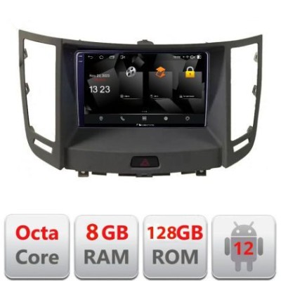 Navigatie Infinity FX intre anii 2009-2012 Android Octa Core Qualcomm 2K Qled 8+128 DTS DSP 360 4G Optical CarStore Technology foto