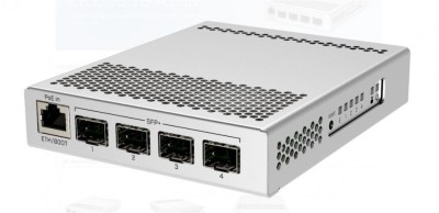 Mikrotik crs305-1g-4s+out fiberbox plus foto