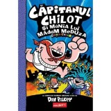 Capitanul Chilot si mania lui Madam Meduza. Seria Capitanul Chilot Vol.5. Editia color - Grupul Art