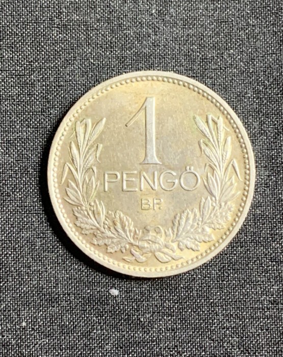 Moneda 1 Pengo 1939 Ungaria argint