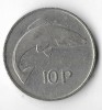 Moneda 10 pence 1982 - Irlanda, Europa, Cupru-Nichel