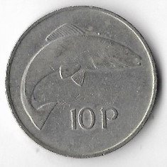 Moneda 10 pence 1982 - Irlanda