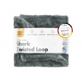 Prosop Uscare ChemicalWorkz Shark Twisted Loop Towel, 1300 GSM, 40 x 40cm, Gri