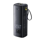 COMPRESOR AUTO Baseus SuperMini Mega Series, putere 120W, display LED, negru (timbru verde 0.80 lei) &quot;C11123202111-00&quot; - 6932172657130