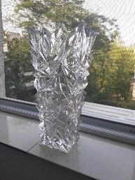 Cristal masiv...vaza