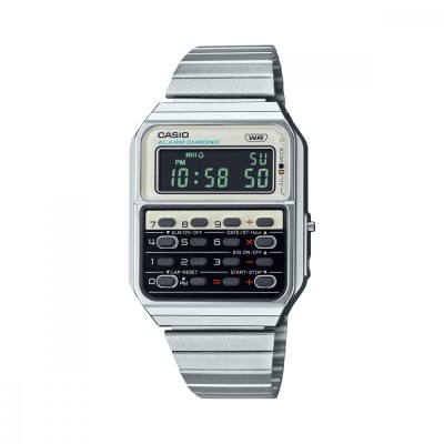 Ceas Casio, Vintage Edgy Calculator CA-500WE-7BEF - Marime universala foto