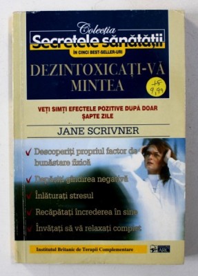 DEZINTOXICATI - VA MINTEA de JANE SCRIVNER , 2002 foto