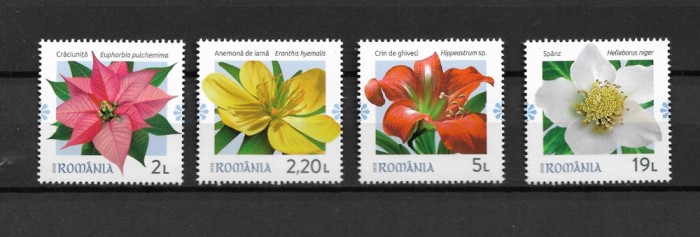 ROMANIA 2020 - FLORI DE IARNA, MNH - LP 2310