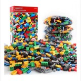 Cumpara ieftin Set 1000 de piese Lego de construit pentru copii, diferite culori si dimensiuni, Oem