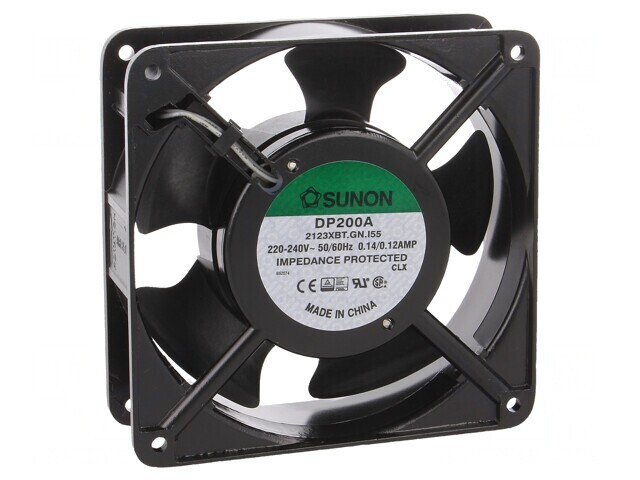 Ventilator Axial 230V 120x120mm 165m3/h 45dBA IP55
