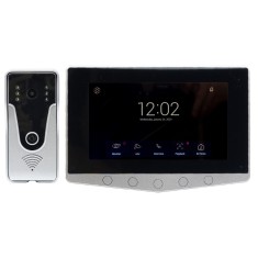 Resigilat : Interfon video PNI VP6021 cu 1 monitor, ecran tactil 7 inch 1080p, slo