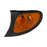 Lampa semnalizare fata Bmw Seria 3 Sdn/Combi,10.2005, Stanga, omologare ECE, semnalizator portocaliu, cu rama neagra, fara suport becuri, TYC,