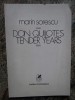 Marin Sorescu - Don Quijote&#039;s Tender Years, desene Florin Puca, 1979, Cartea Romaneasca, Poezie