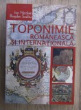 Ion Nicolae - Toponimie romaneasca si internationala