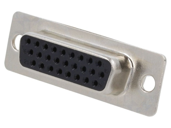 Conector Amphenol Alb
