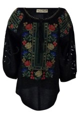 Bluza dama tip ie R25, negru antichizat , marimea 2XL