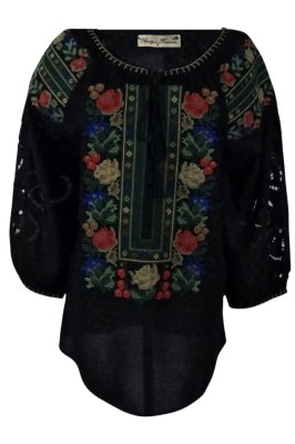 Bluza dama tip ie R25, negru antichizat , marimea S foto