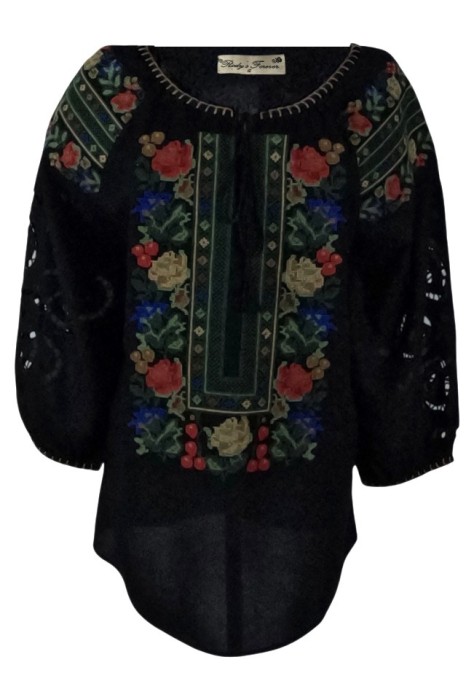 Bluza dama tip ie R25, negru antichizat , marimea S