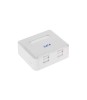 Priza dubla UTP CAT6 RJ45 8p8c, Oem