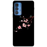 Husa compatibila cu Motorola Moto G71 5G model Tree Branch, Silicon, TPU, Viceversa, Transparent, Carcasa