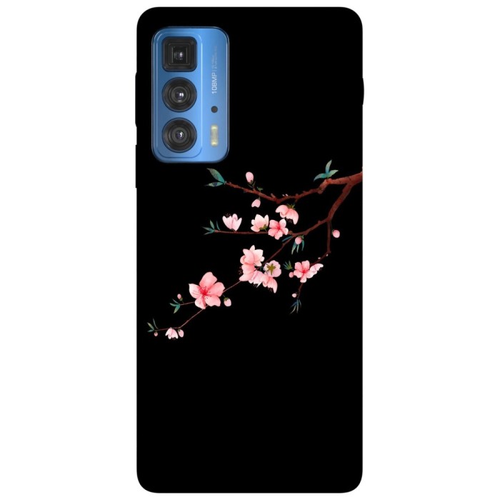 Husa compatibila cu Motorola G20 model Tree Branch, Silicon, TPU, Viceversa