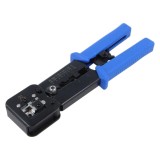 Unealtă de sertizare LANBERG pentru conectori RJ11, RJ12, RJ45, cu manșoane ergonomice și tăiere cabluri