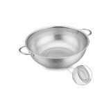 Ciur de bucătărie din oțel inoxidabil 22cm cu m&acirc;ner