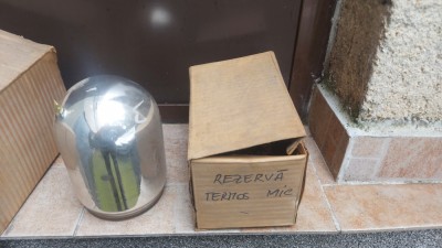 Rezervă mică termos vintage foto