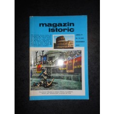 REVISTA MAGAZIN ISTORIC (Decembrie, 1970)