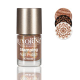 Cumpara ieftin Oja Stampila Unghii LUXORISE, Disco - Champagne Rose #09